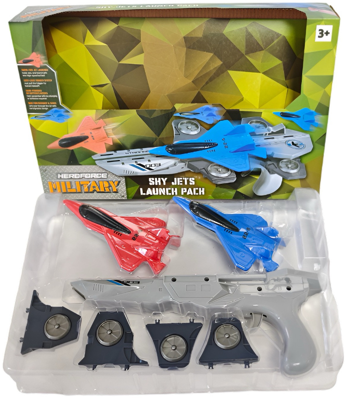 Hero Force Military Sky Jets Launch Pack