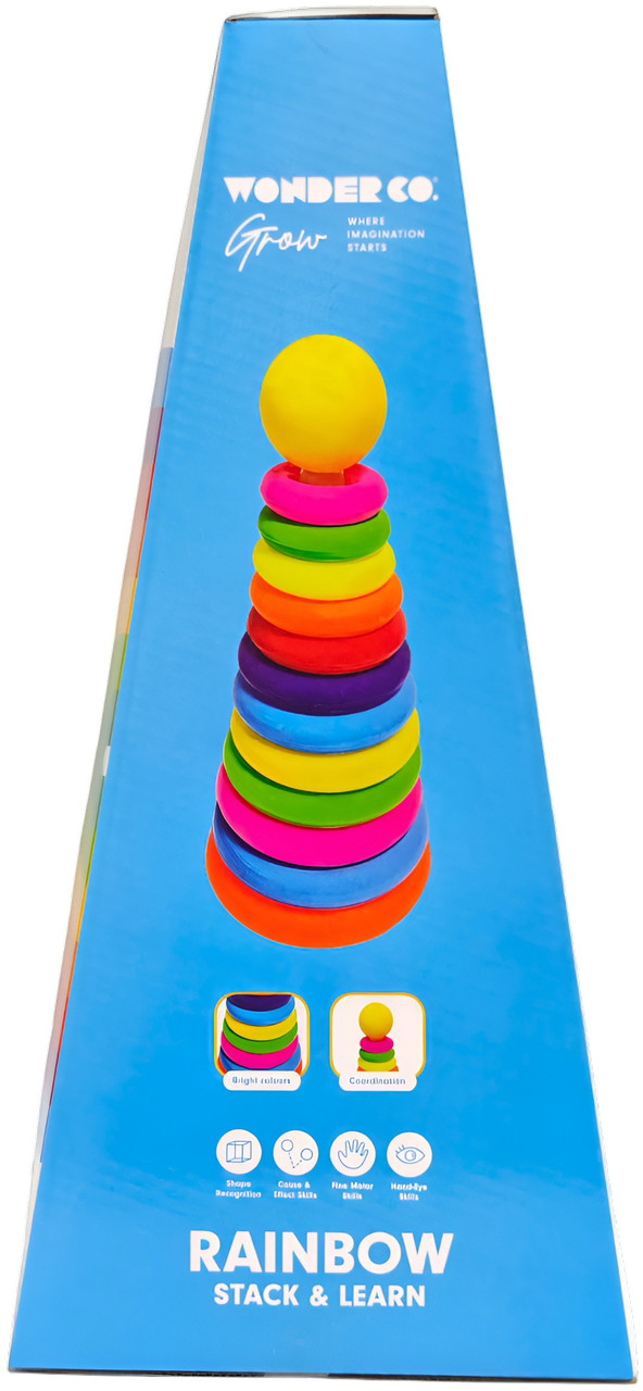 Wonder Co Grow Rainbow Stack & Learn
