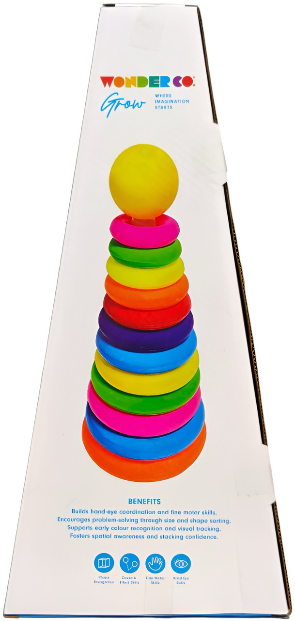 Wonder Co Grow Rainbow Stack & Learn