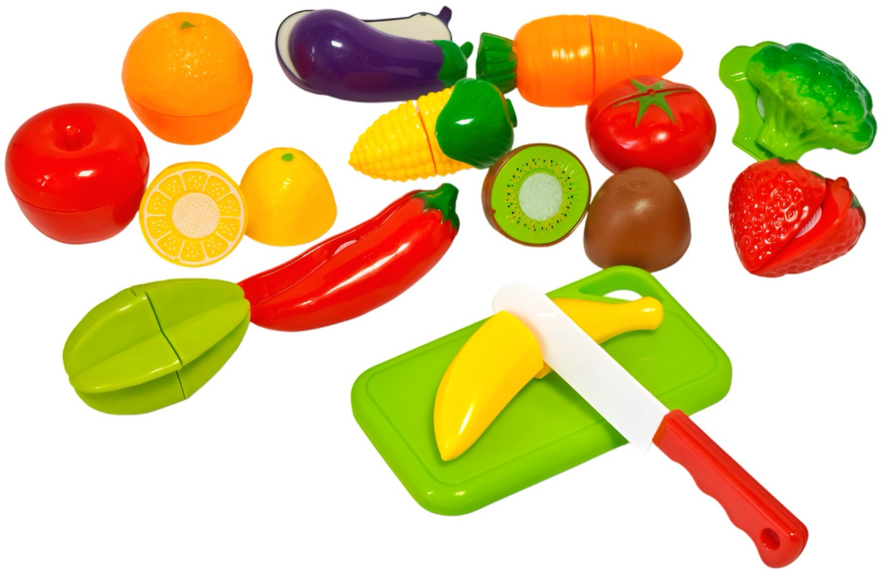 Wonder Co Play Chop & Learn Food Set