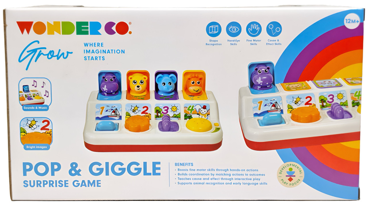 Wonder Co Grow Pop & Giggle Surprise Game