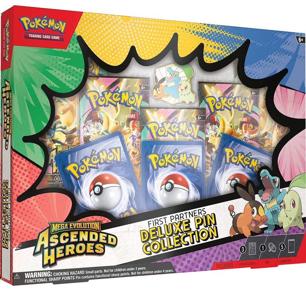 Pokemon TCG Ascended Heroes Deluxe Pin Collection