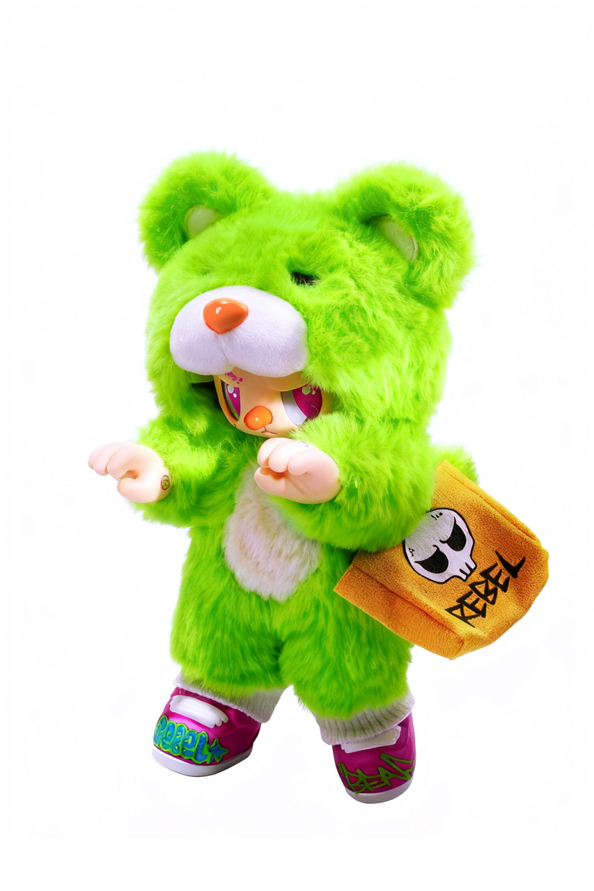 Pop Cuppo Rebel Bear Movable Street - Bag Series 