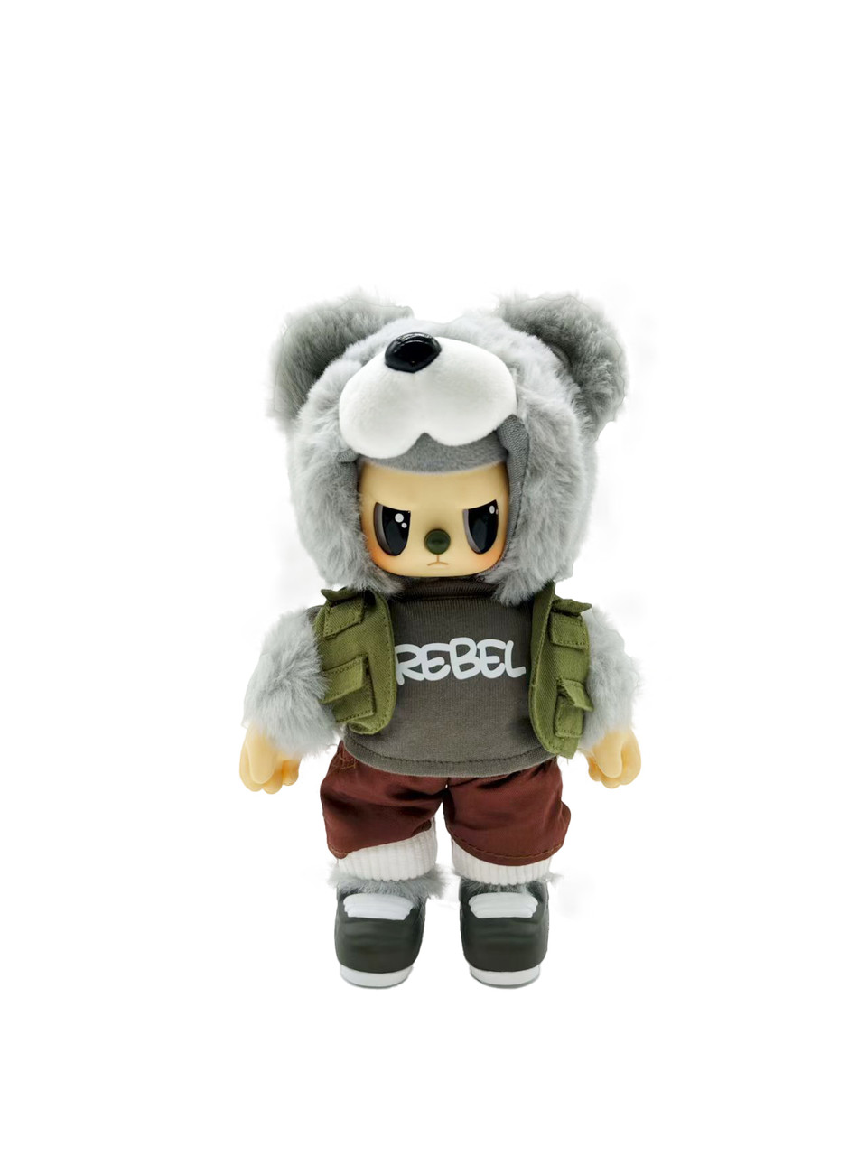 Pop Cuppo Rebel Bear Movable Street Series 