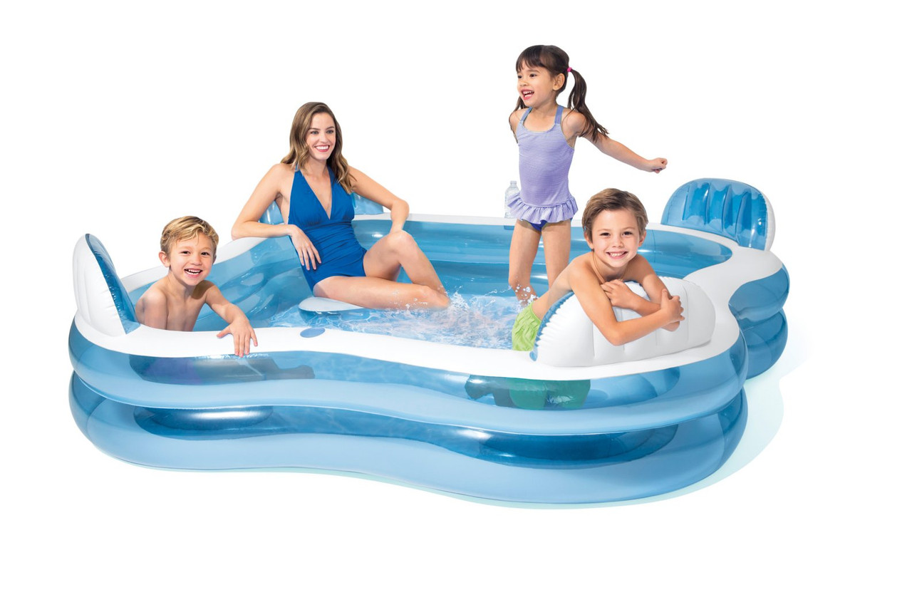 Swim Center Family Lounge Pool (2.29m x 2.29m x 66cm) 