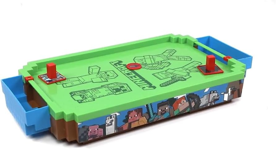 Minecraft Arcade Air Hockey Premium Series Overworld