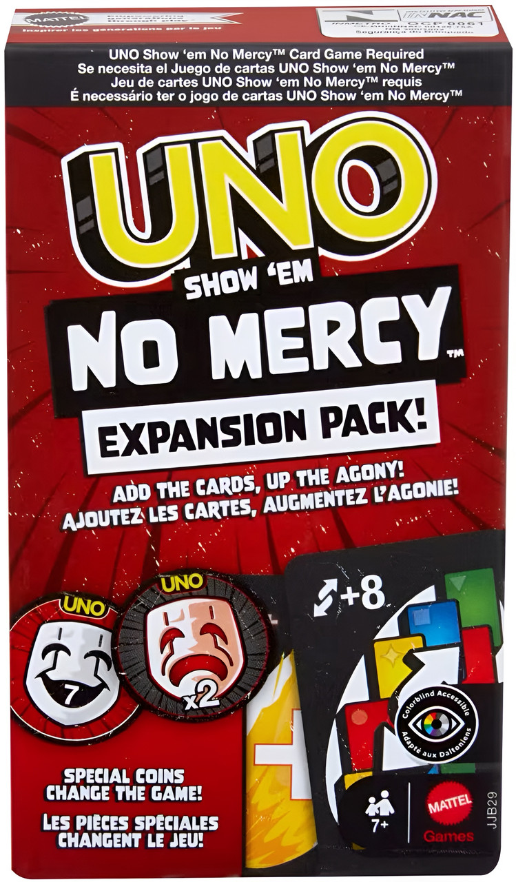 UNO Show 'Em No Mercy Card Game Expansion Pack