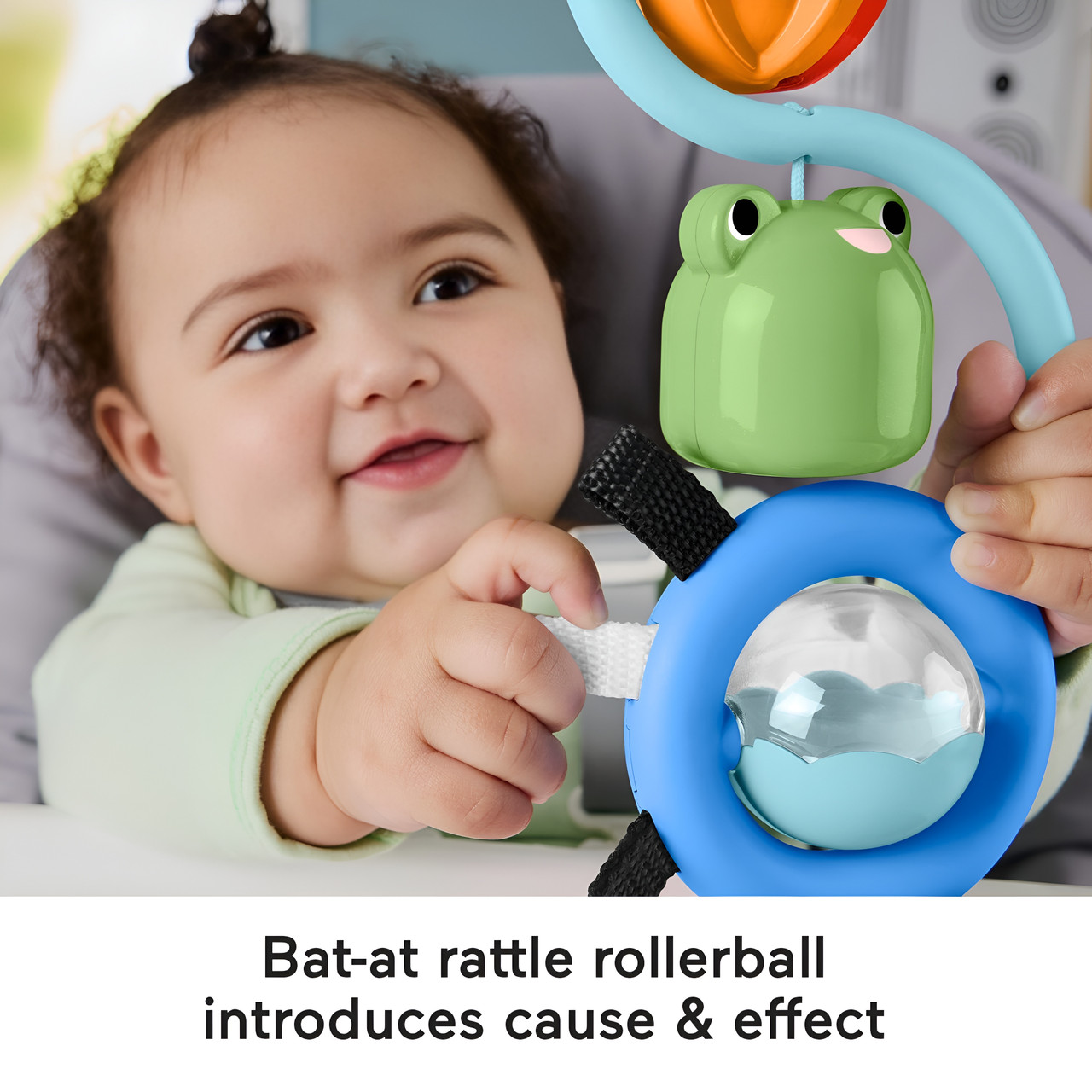 Fisher-Price Sensory High Chair Toy with Suction Cup