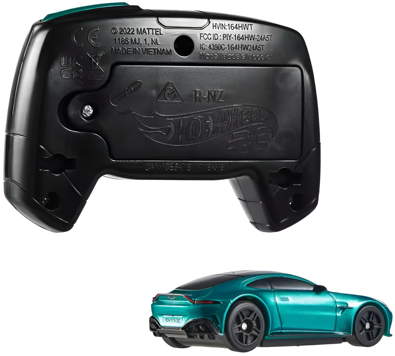 Hot Wheels RC 1:64 Scale Aston Martin Vantage Vehicle