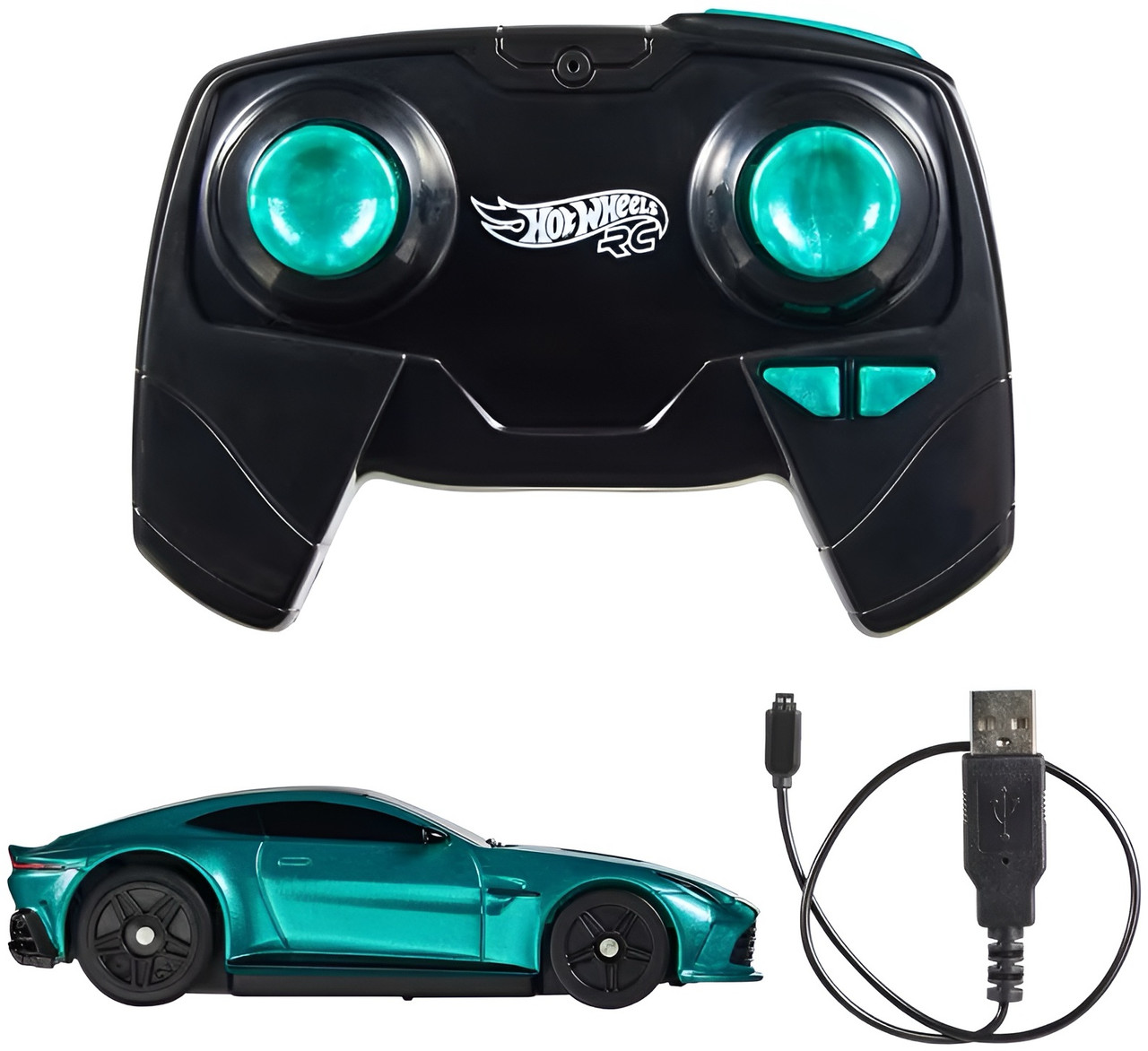 Hot Wheels RC 1:64 Scale Aston Martin Vantage Vehicle