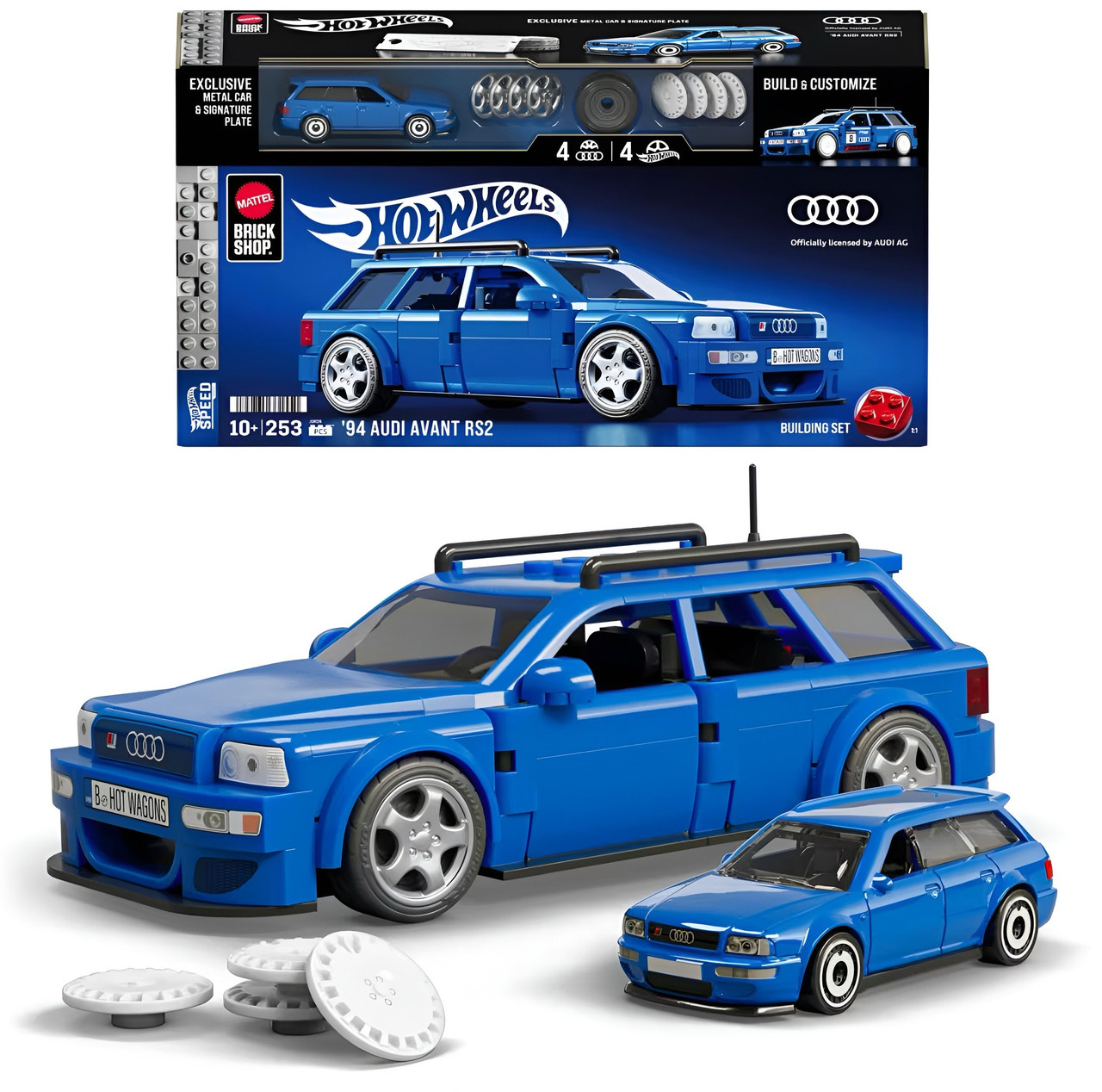 Hot Wheels Audi Avant RS2 Building Kit