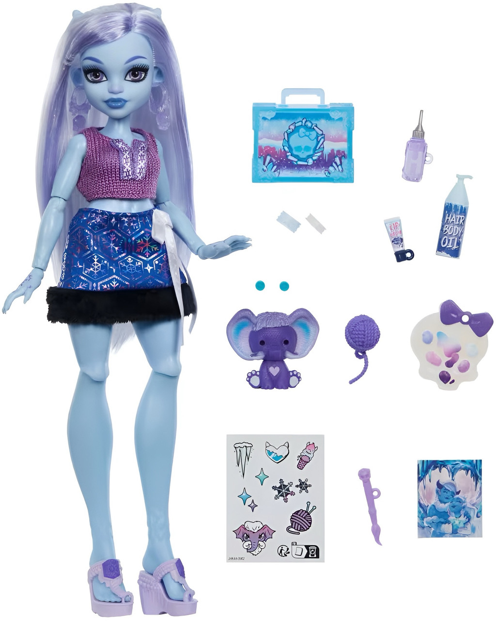 Monster High Self-Scare Secrets Abbey Bominable Fashion Doll