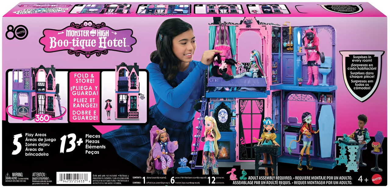 Monster High Boo-Tique Hotel Doll House