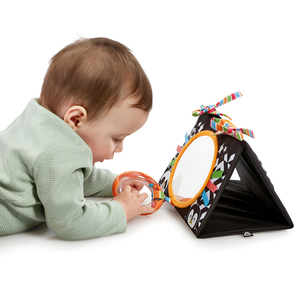 Early Learning Centre - Black & White Sensory Mirror & Travel