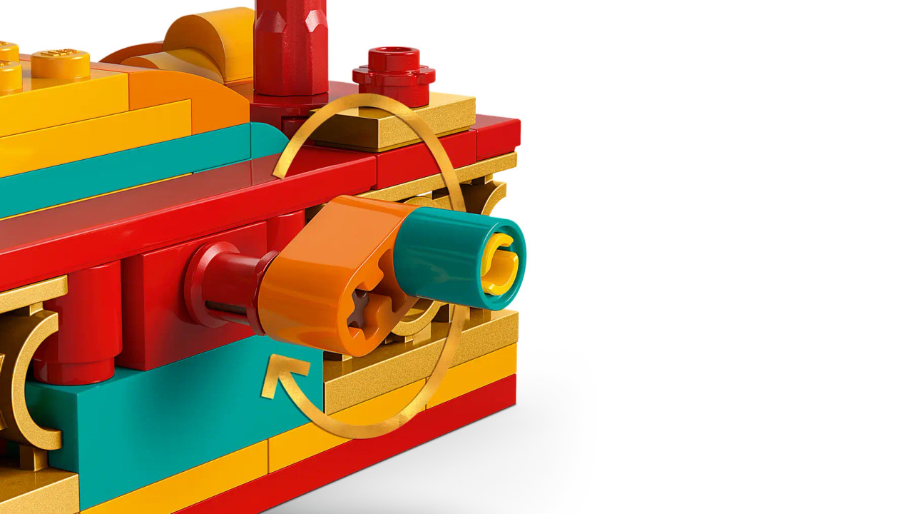 LEGO The Spring Festival Galloping Horse Canvas 80119