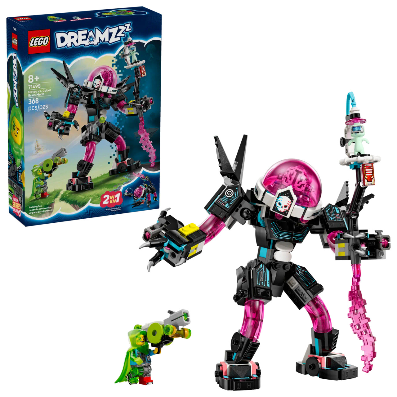LEGO DREAMZzz Mateo vs. Cyber Brain Mech 71495