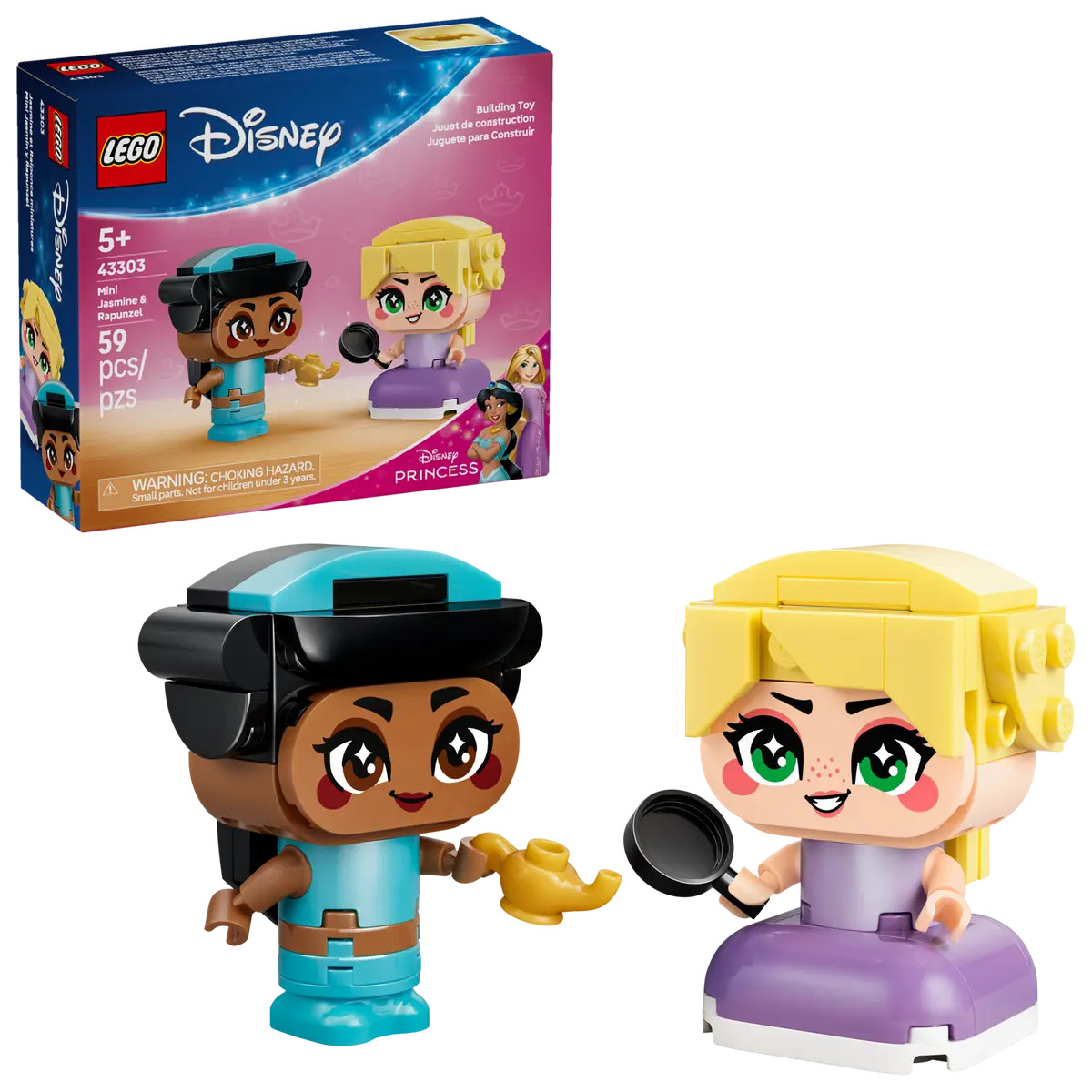 LEGO Disney Mini Jasmine & Rapunzel 43303