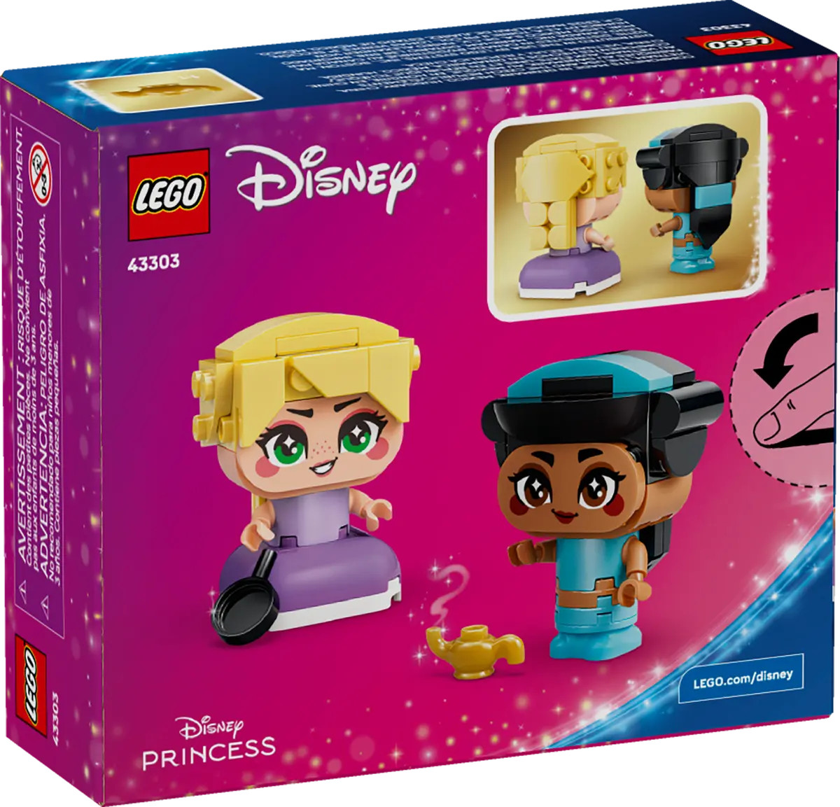 LEGO Disney Mini Jasmine & Rapunzel 43303