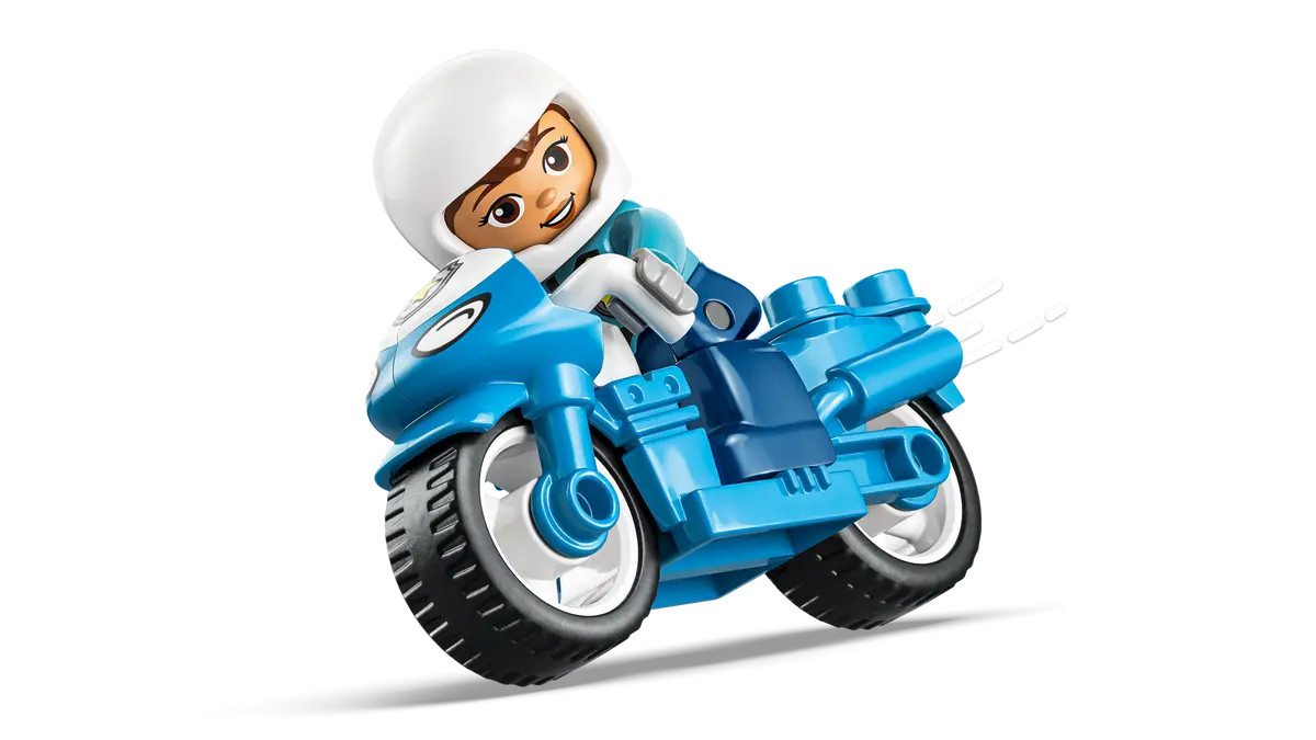 LEGO DUPLO Blue Police Motorcycle 10471