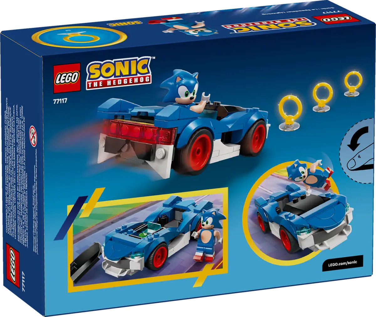 LEGO Sonic Sonic: Speedster Lightning 77117