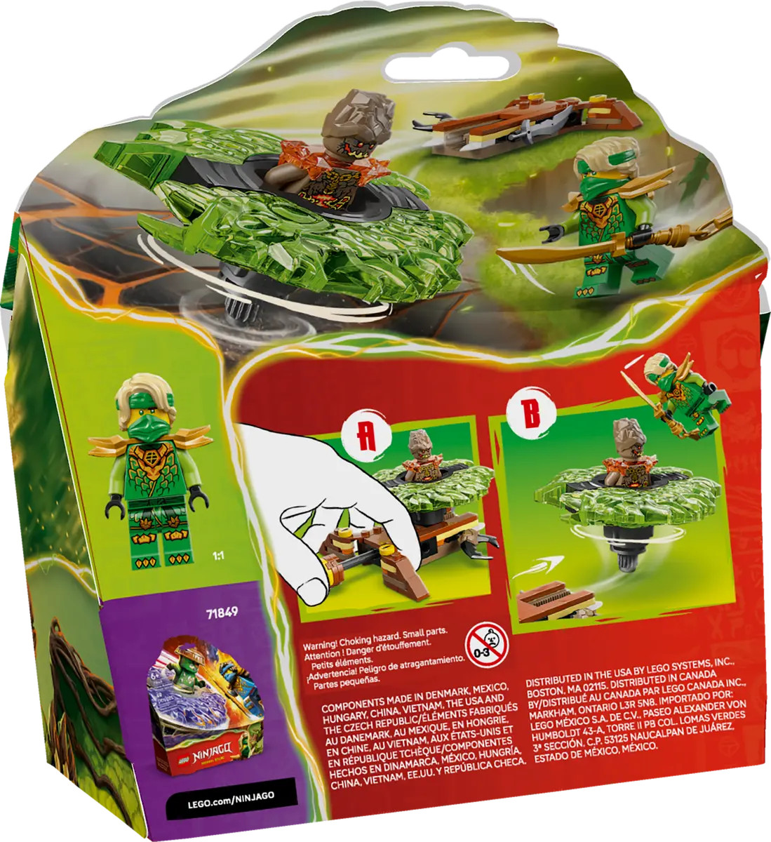 LEGO Ninjago Lloyd vs. Earth Monster Spinner 71850