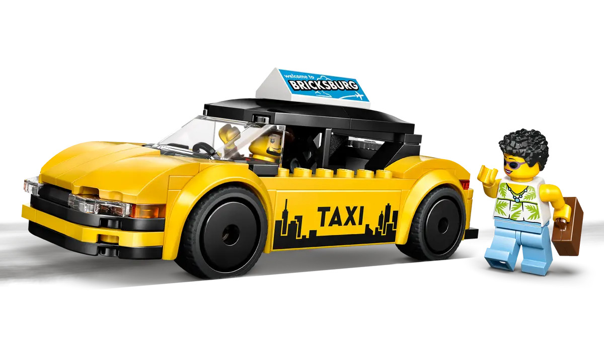 LEGO City Yellow Taxi 60487
