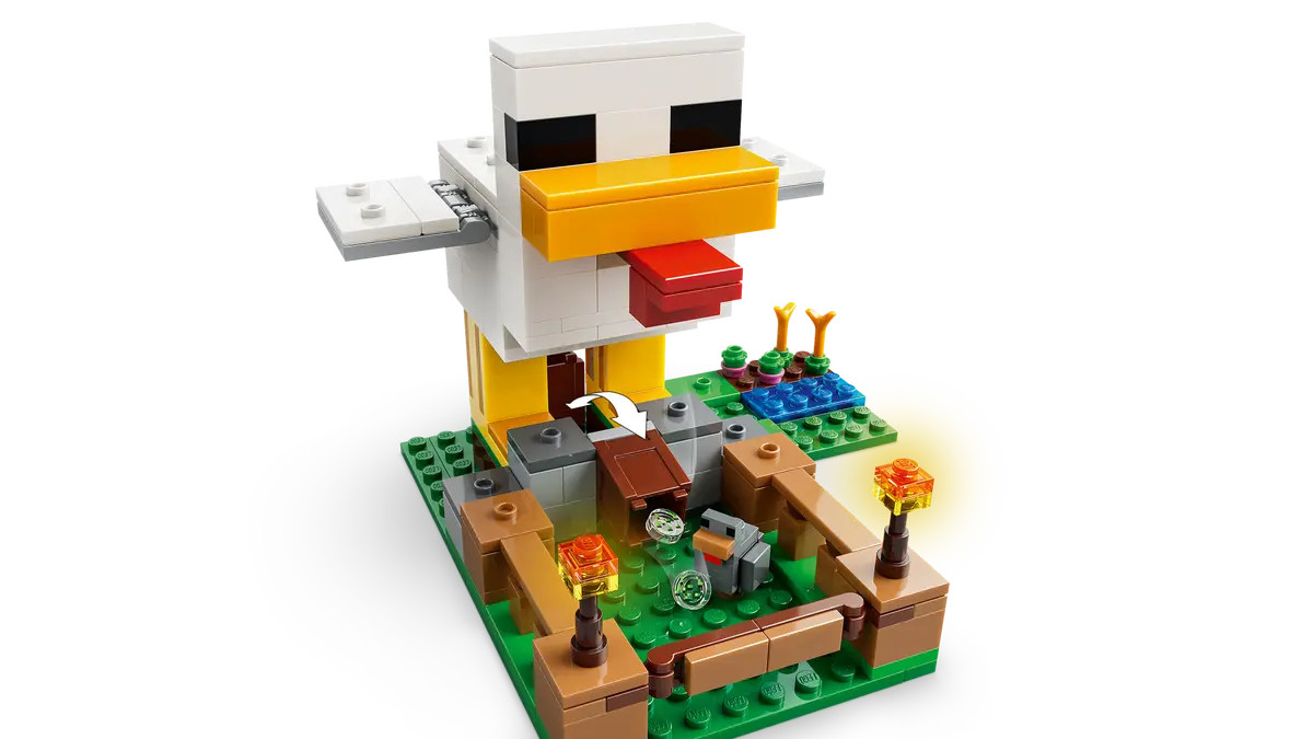 LEGO Minecraft Chicken Farm 21585