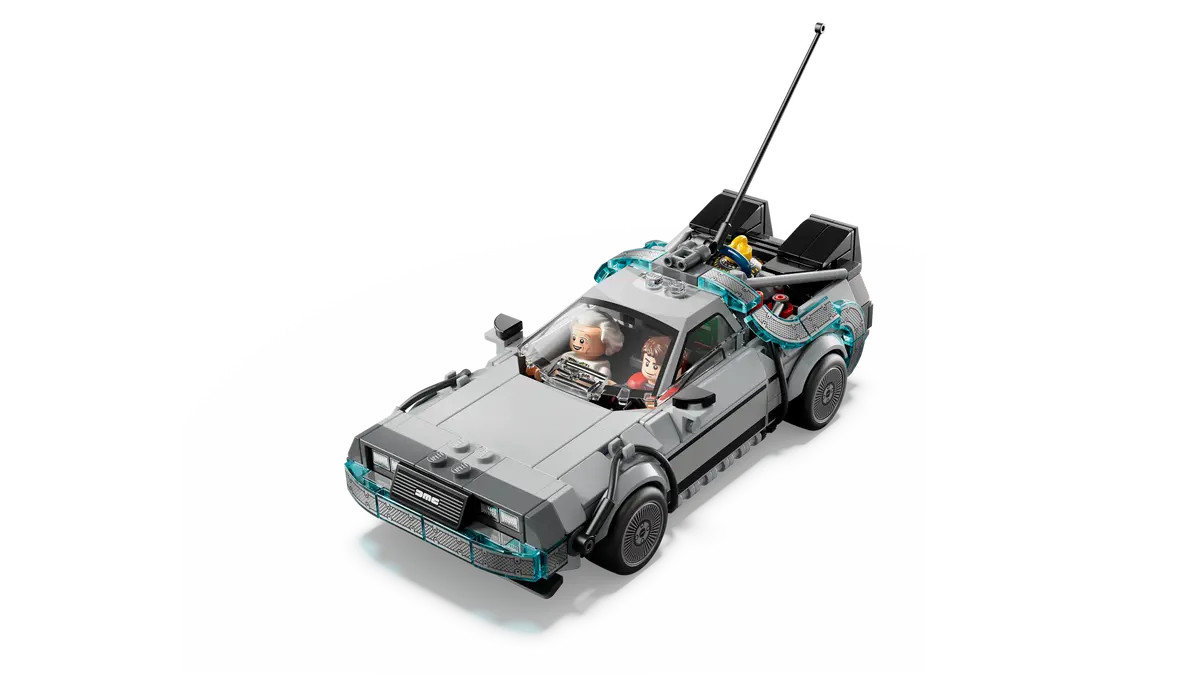 LEGO Speed Champions Time Machine from Back to the Future 77256