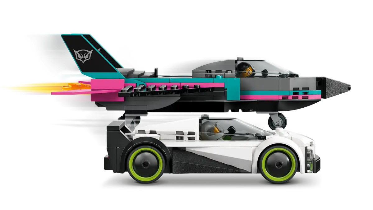 LEGO City Jet vs. Car 60489