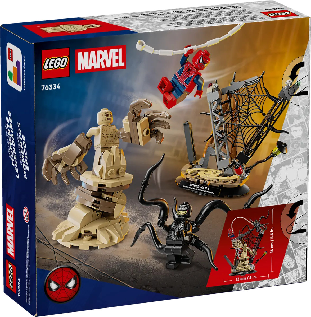 LEGO Marvel Epic Battle: Spider-Man vs. Sandman 76334