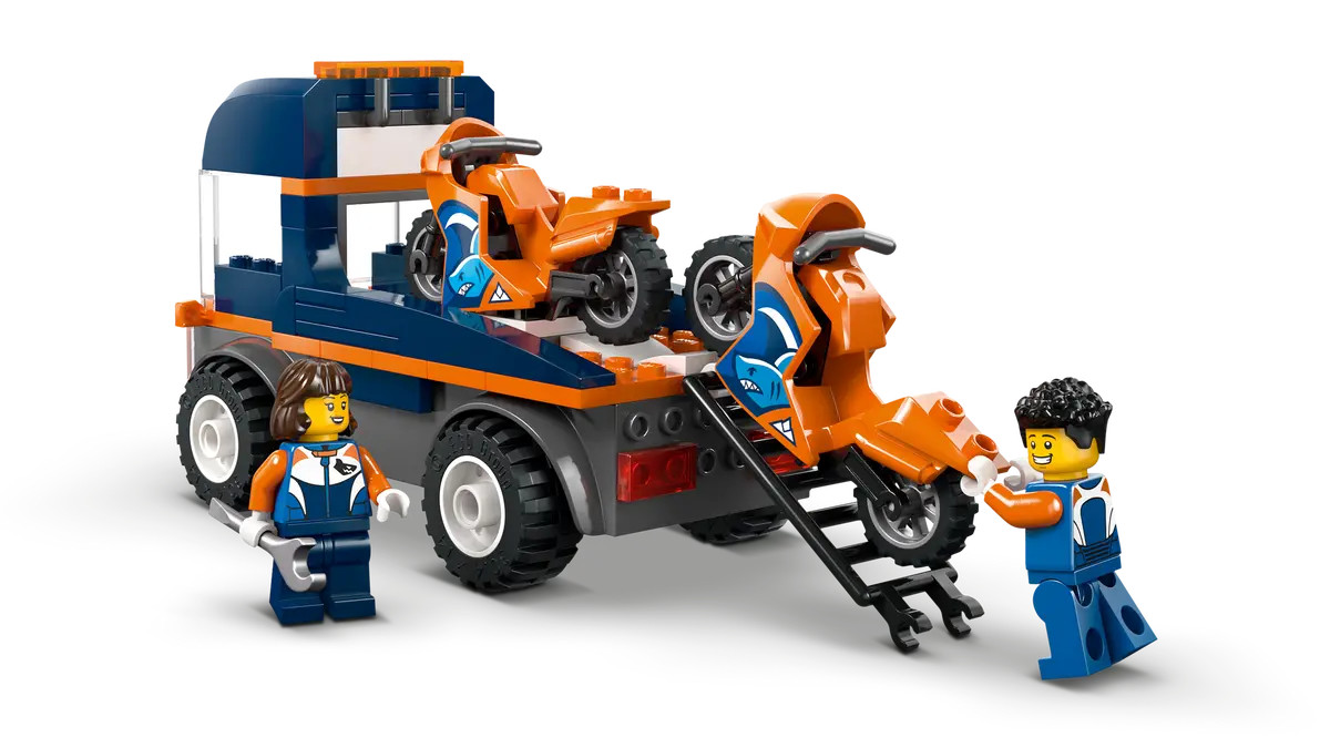 LEGO City Motorcycle Transporter 60491