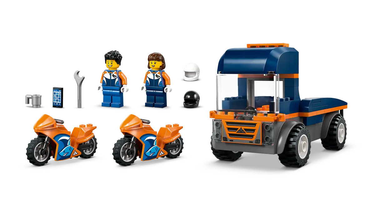 LEGO City Motorcycle Transporter 60491