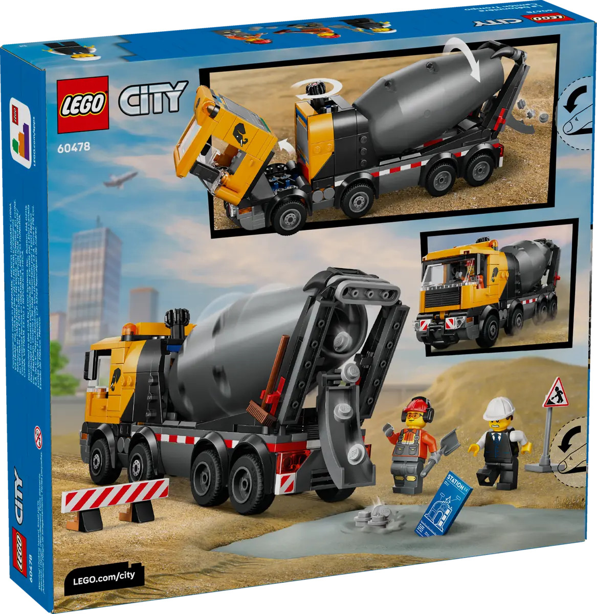 LEGO City Cement Mixer 60478