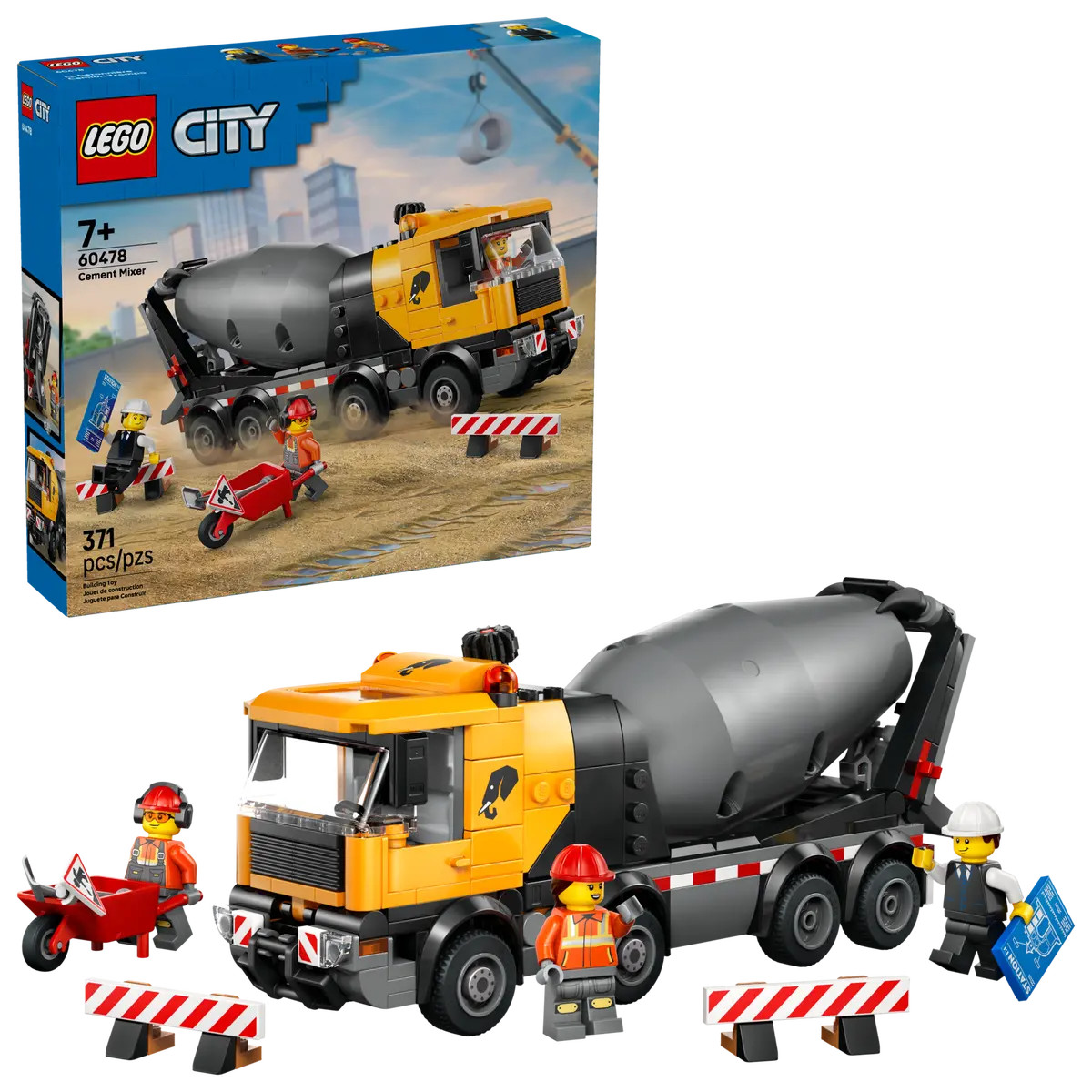 LEGO City Cement Mixer 60478