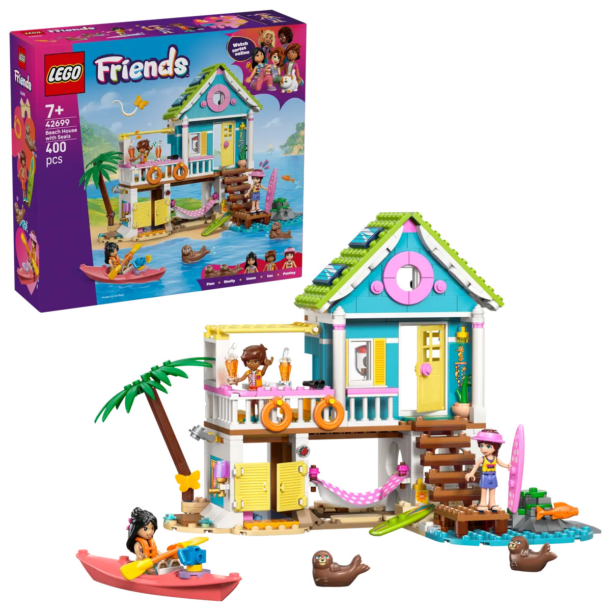 LEGO Friends Beach House with Seals 42699