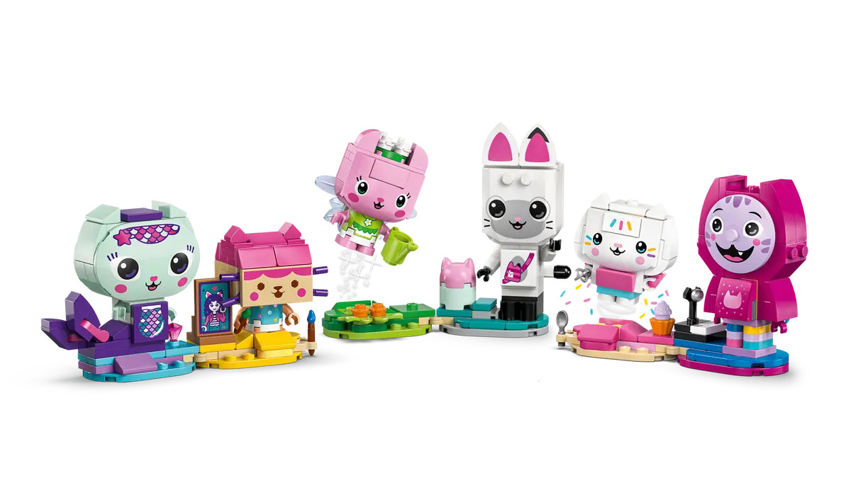 LEGO Gabby's Dollhouse Gabby's Brick-Built Cat Friends 11215