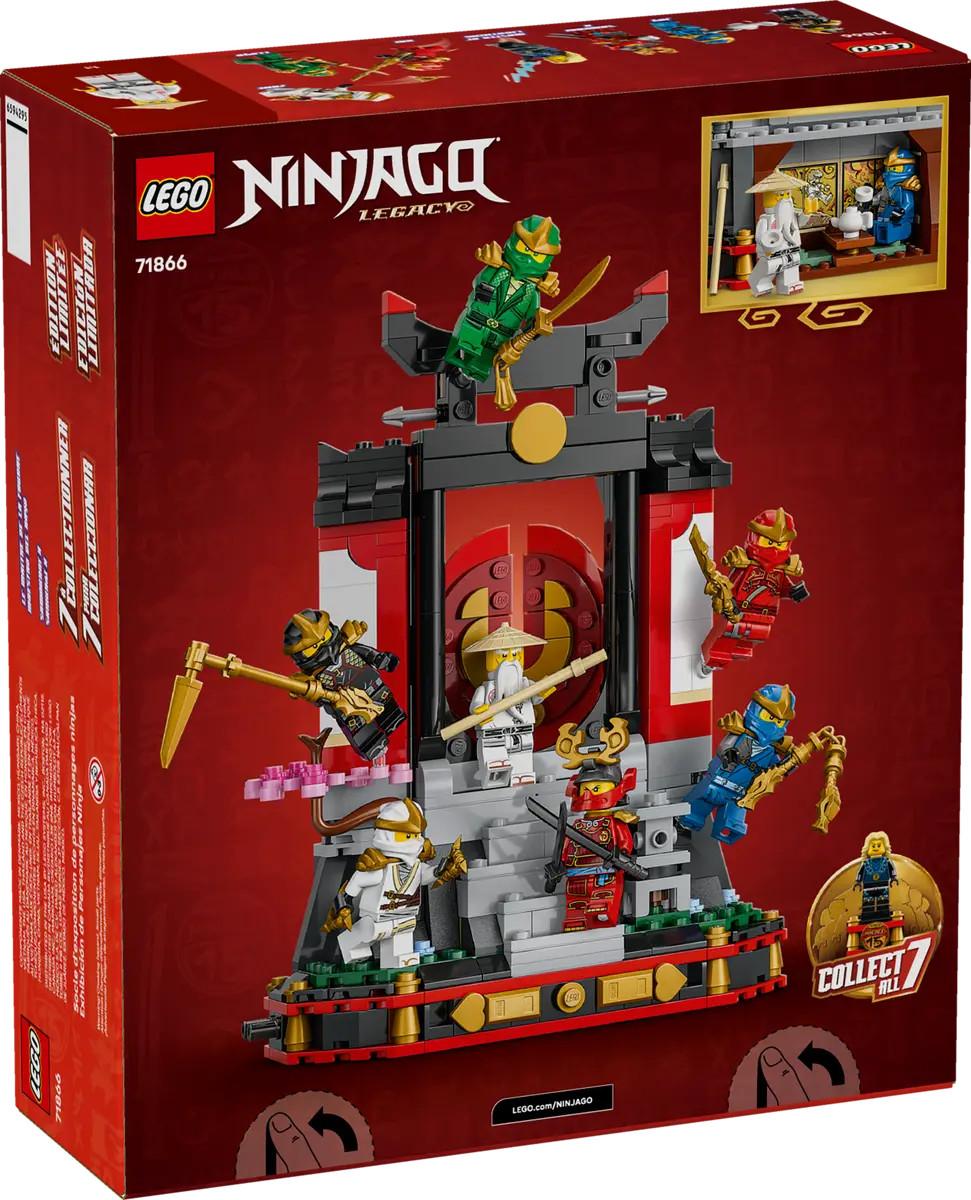LEGO Ninjago Ninja Character Display 15th Anniversary 71866
