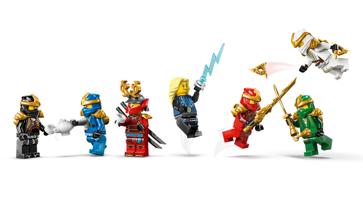 LEGO Ninjago Ninja Character Display 15th Anniversary 71866