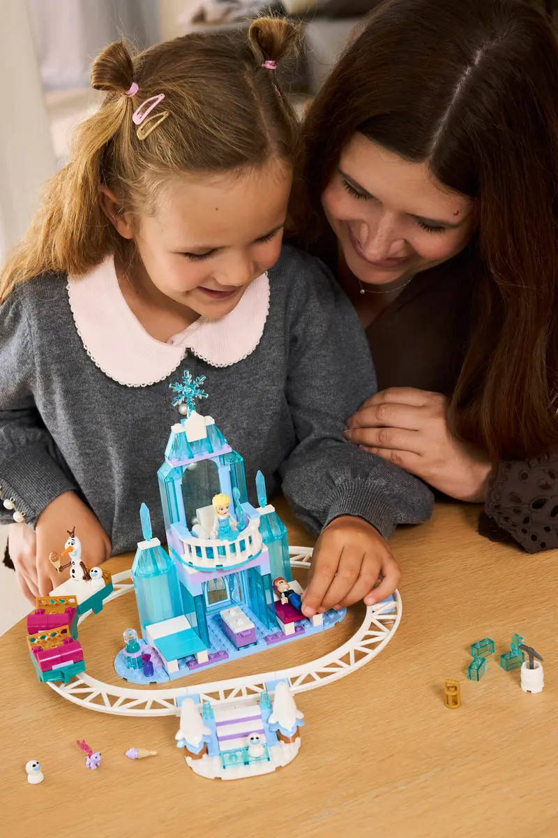 LEGO Disney Elsa's Ice Castle & Snow Ride Adventure 43281