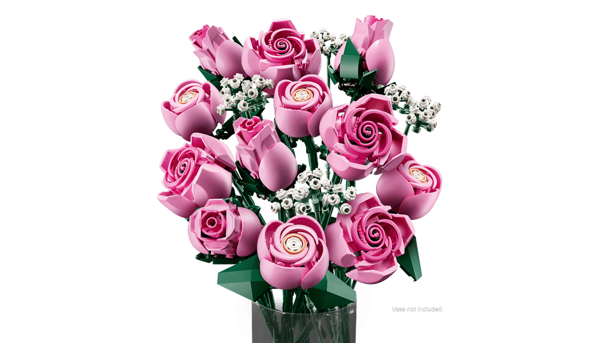 LEGO The Botanical Collection Bouquet of Pink Roses 10374