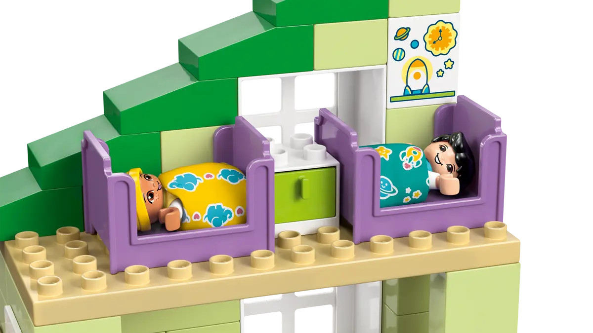 LEGO DUPLO 3-in-1 Modern Family House with Figures