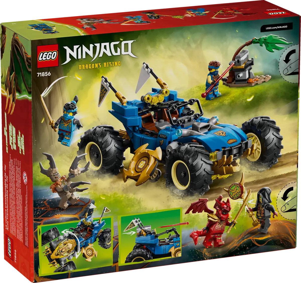 LEGO NInjago Jay's Transforming Car 71856