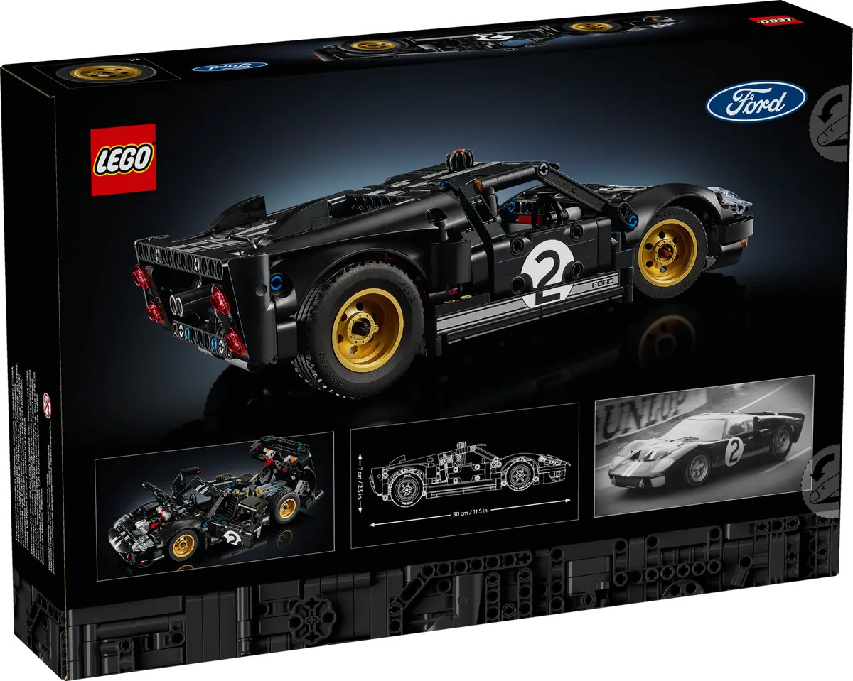 LEGO Technic 1966 Ford GT40 MKII Race Car 42223
