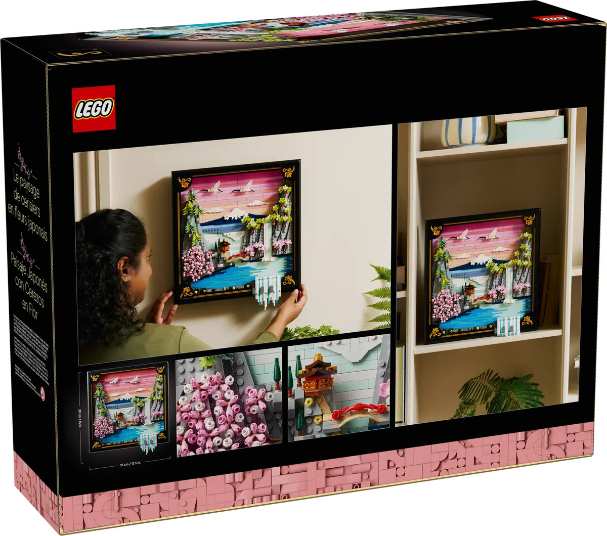 LEGO Art Japanese Cherry Blossom Landscape 31218