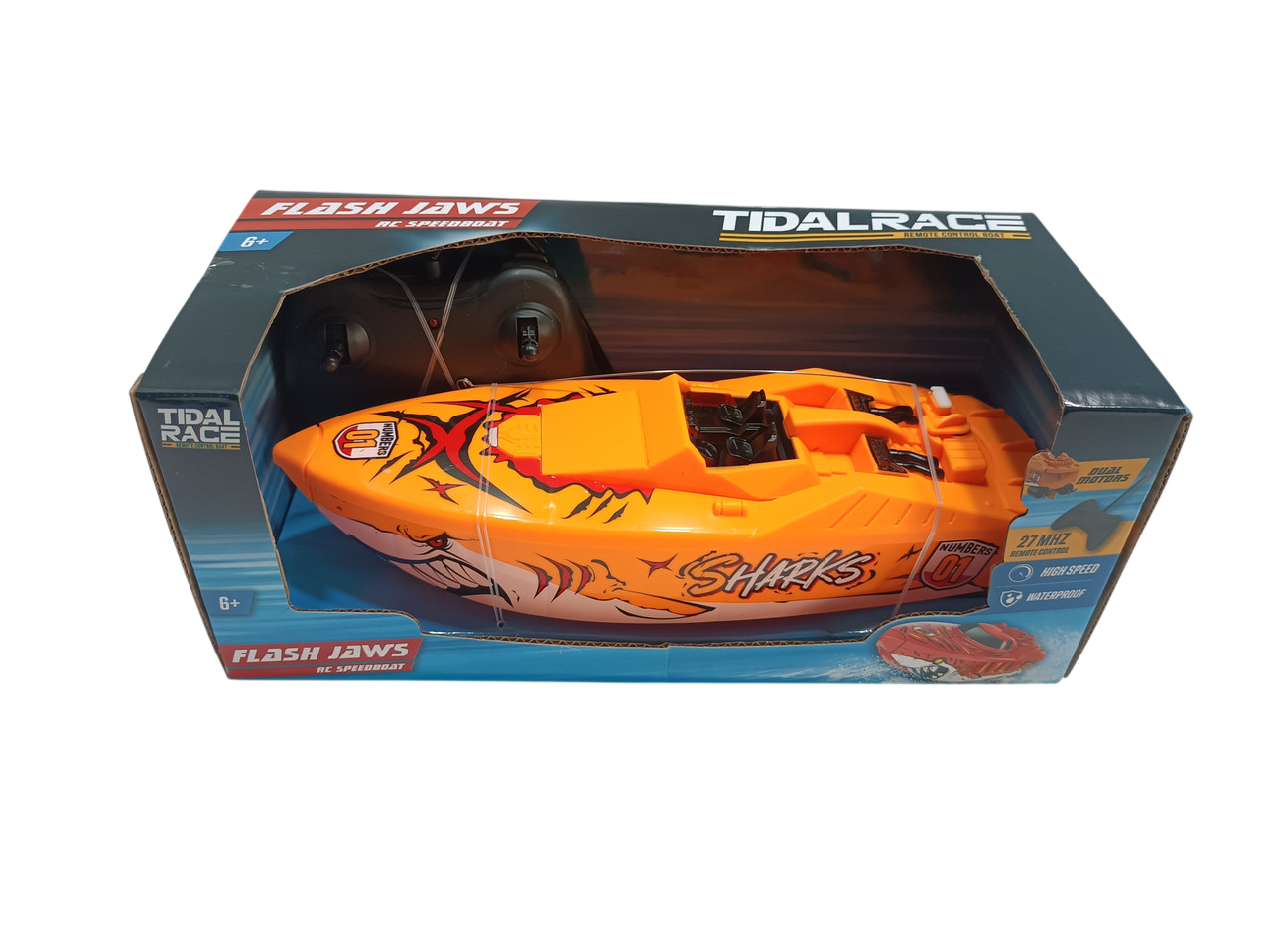 Tidal Race Flash Jaws RC Speedboat