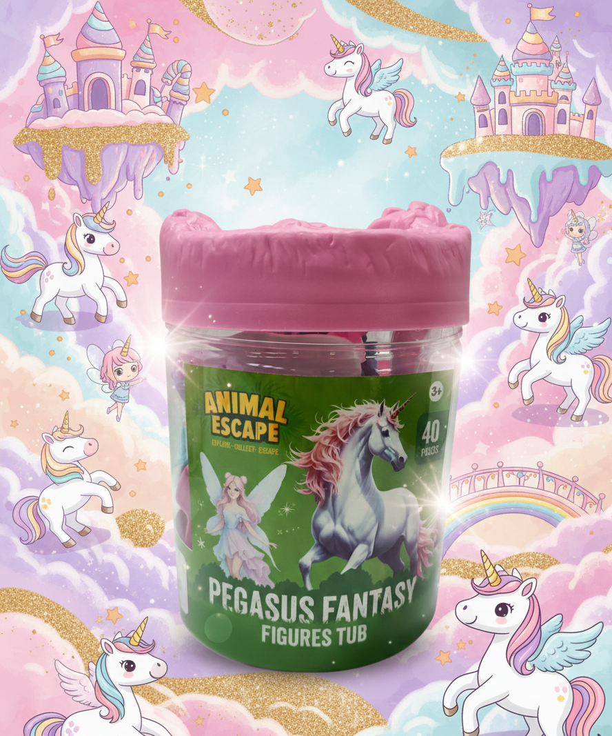 Pegasus Fantatsy Figures Tub 40pcs