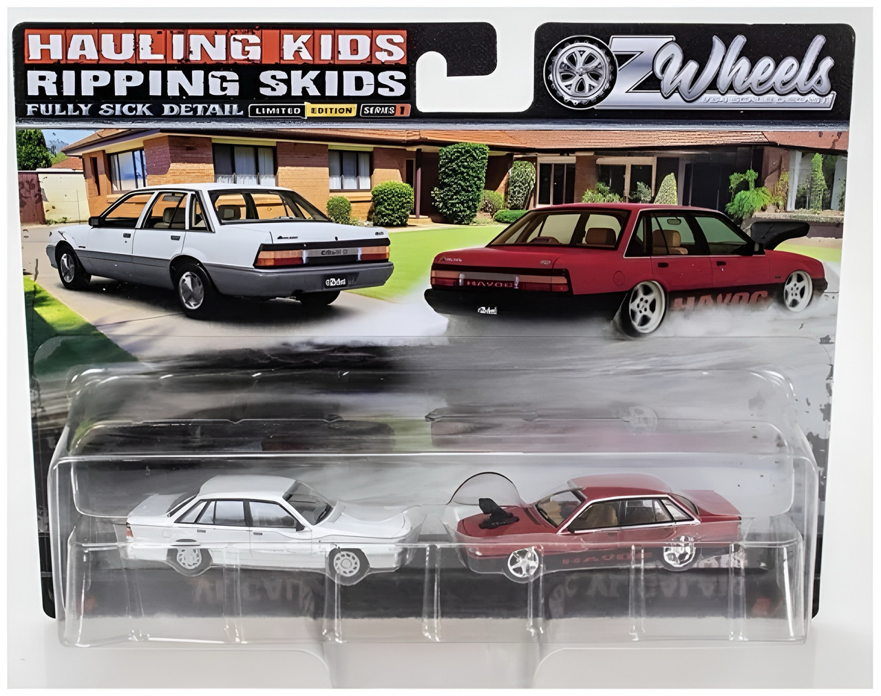 OZ Wheels 1:64 FSD Hauling Kids & Ripping Skids Twin Sets