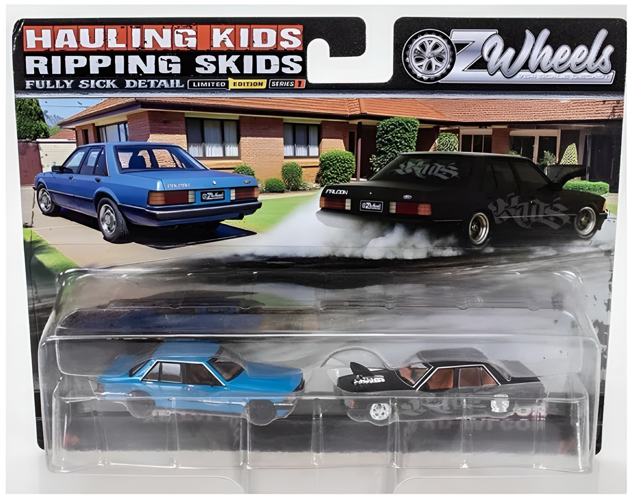 OZ Wheels 1:64 FSD Hauling Kids & Ripping Skids Twin Sets