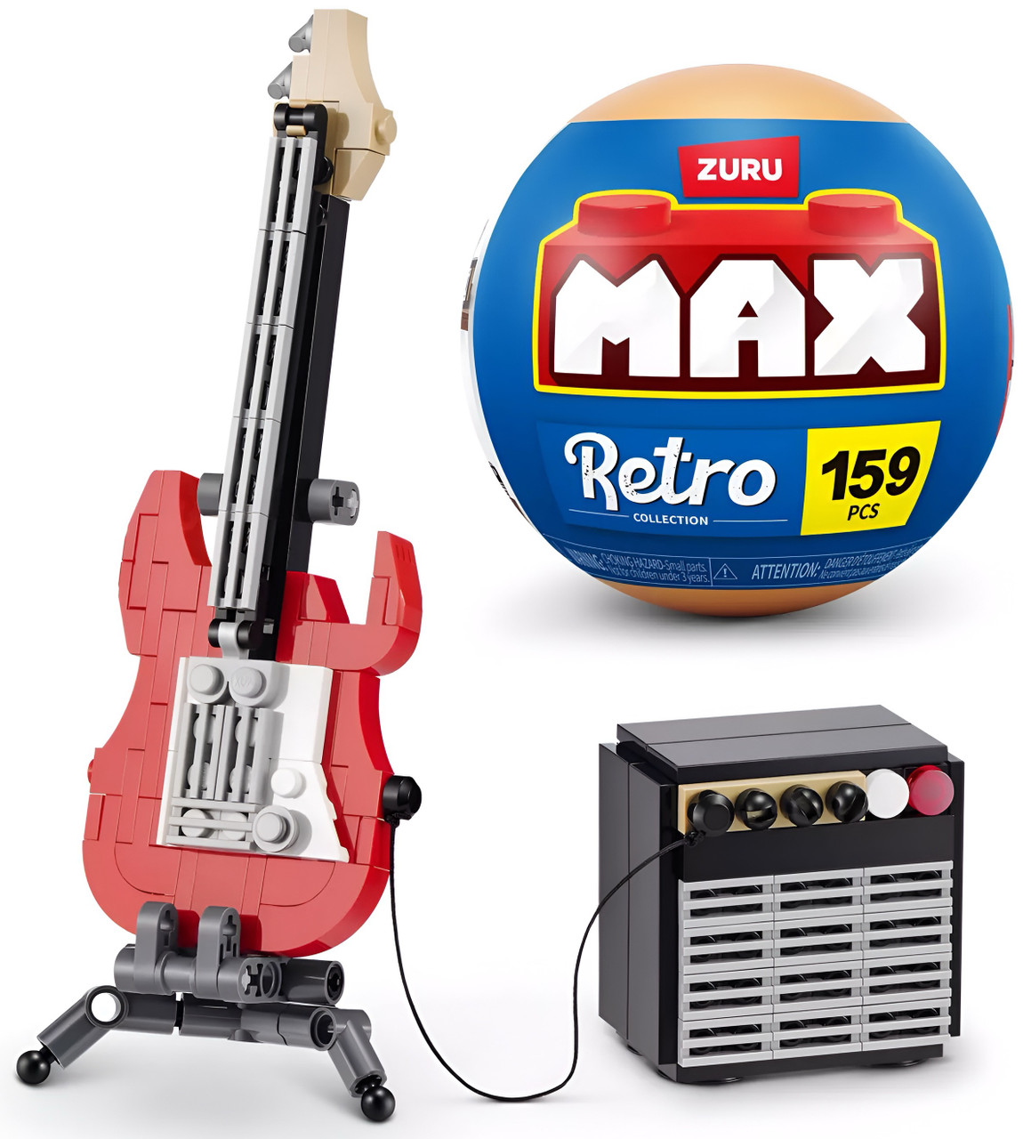 ZURU Max Premium - Retro Series 2 (Guitar & Amp)