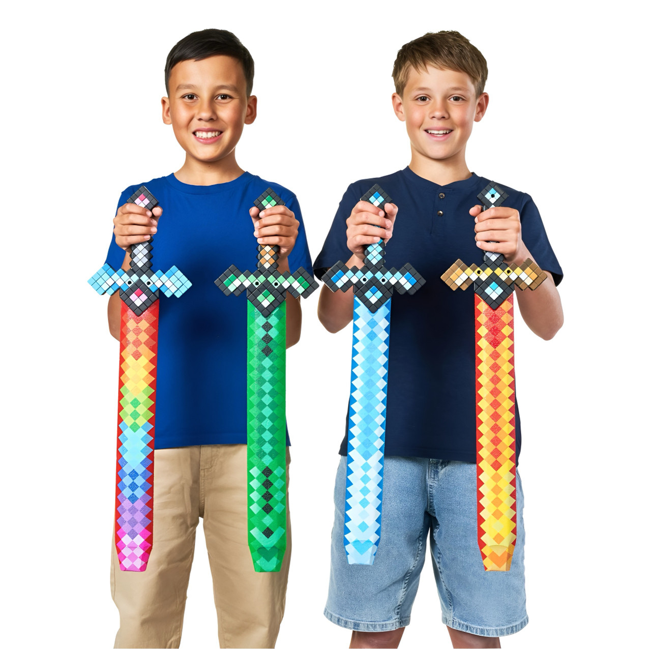 ZURU Xshot Foam Pixelated Sword